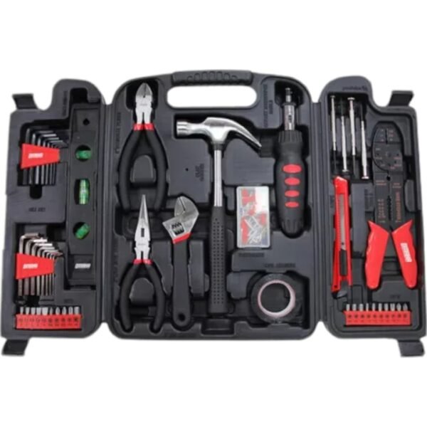 Set De Herramientas 70 Piezas Omaha Shk-70 Martillo Maletin Color Rojo