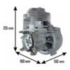 Motor Completo - Cilindro/block Para Desmalezadora 52cc - Image 6