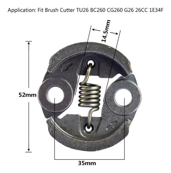 Embrague Completo Para Desmalezadoras Chinas De 26cc - Image 2