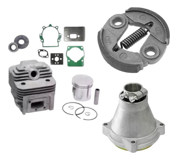 Kit Cilindro Completo + Embrague + Campana Desmalezadora 52c
