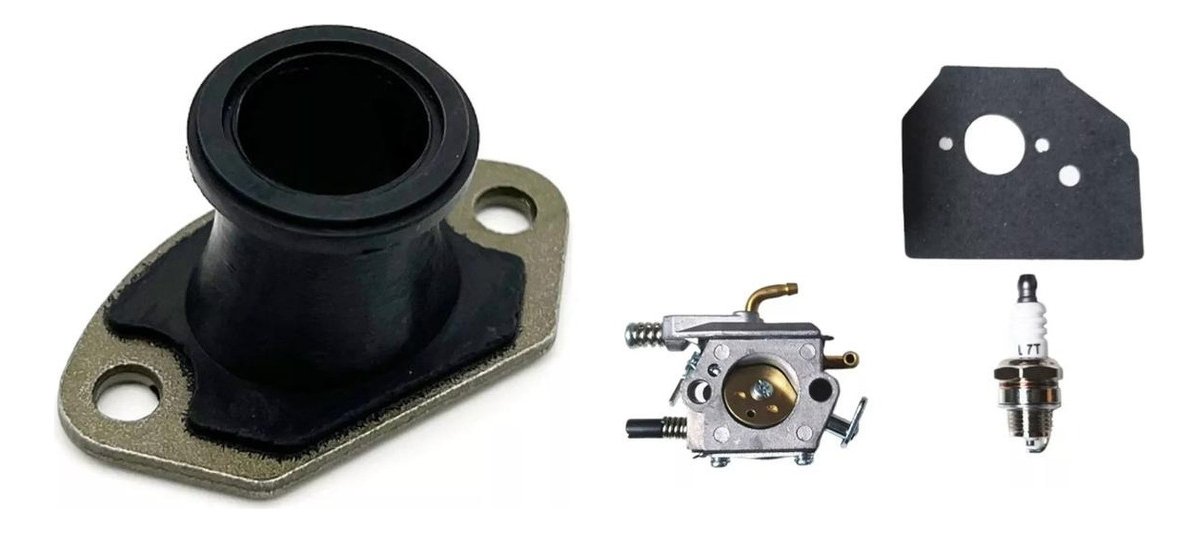 Kit Carburador + Bujía + Junta + Brida Carburador Niwa