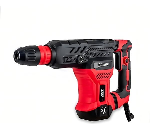 Martillo Demoledor Omaha 18 Joules Sds Max 1300w 2 Cinceles Color Rojo Y Negro - Image 2