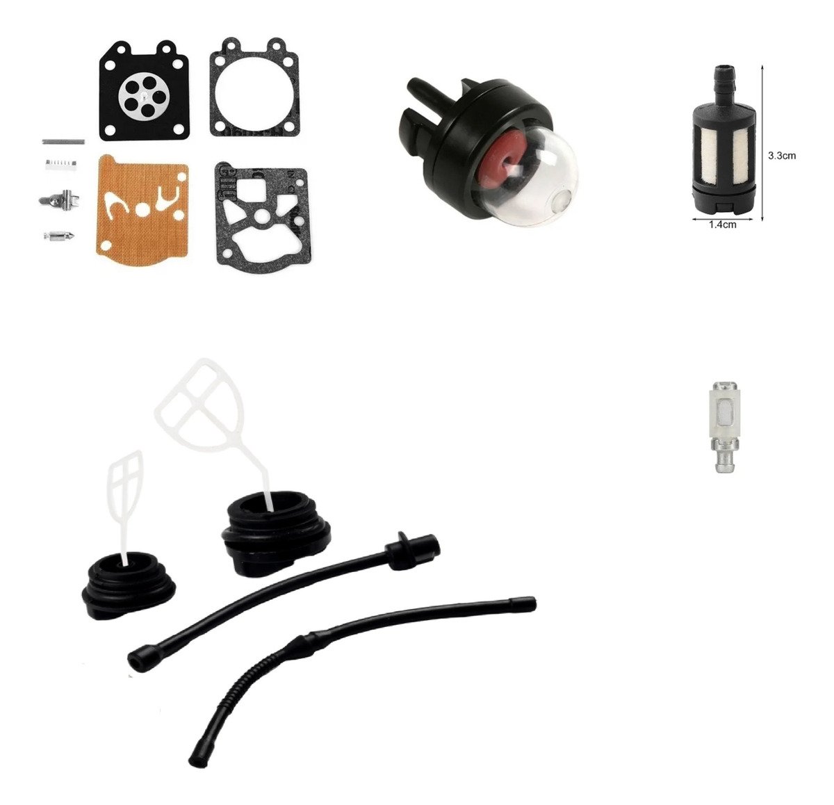 Kit Reparacion/service Para Motosierra 45cc A 52cc Chinas
