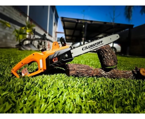Electrosierra Motosierra Lusqtoff 2000w Espada 40cm Esl200-8 Color Anaranjado - Image 3