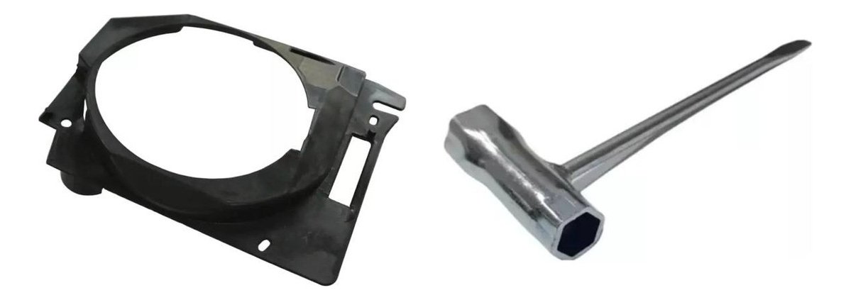 Cubrevolante Motosierra + Llave T Saca Bujía