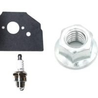 Kit Carburador + Bujía + Junta + Tuerca Tapa Cadena