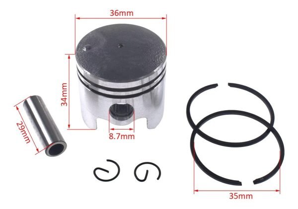 Kit De Piston Completo Para Desmalezadora 33cc Chinas - Image 5