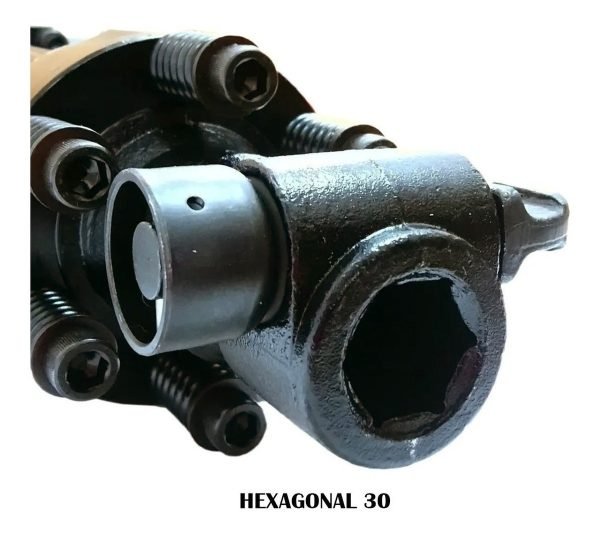 Martillo Demoledor Omaha De-27hex 85 J 2100 W + 2 Cinceles + Carro Maletín Con Ruedas 50 Hz - Image 3