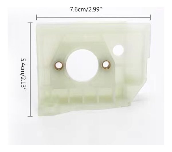 Base Brida Placa P/tubo Carburador Motosierra Niwa 45 50cc - Image 2