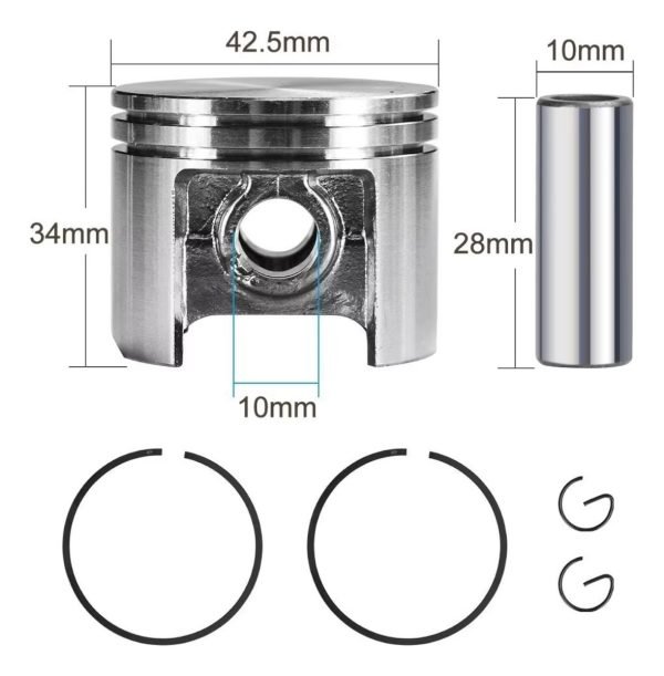 Kit Pistón, Perno Y Aros Para Motosierra Stihl Ms 250 D42.5 - Image 2