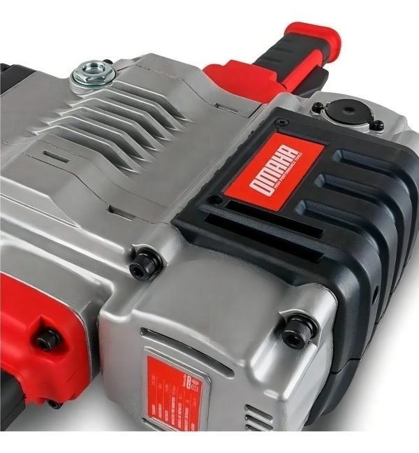 Martillo Demoledor Omaha De-27hex 85 J 2100 W + 2 Cinceles + Carro Maletín Con Ruedas 50 Hz - Image 2