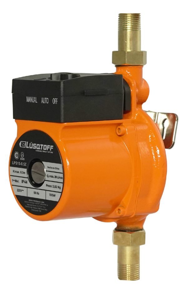 Bomba Presurizadora 0,13 Hp 100 W Lüsqtoff Lps15-8.5z Altura Máx 8.5 M. 220v