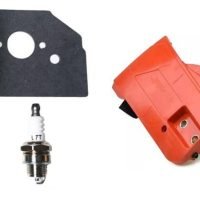 Kit Carburador + Bujía + Junta + Tapa Freno 45/52cc