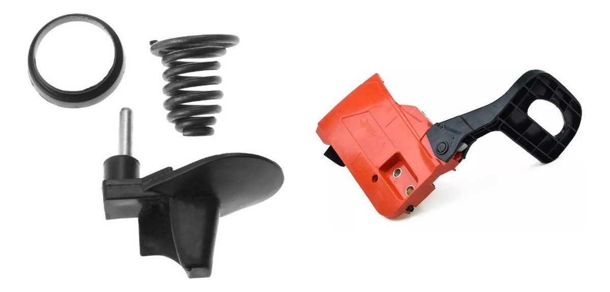 Resorte Cónico Y Tope + Tapa Freno 45/52cc