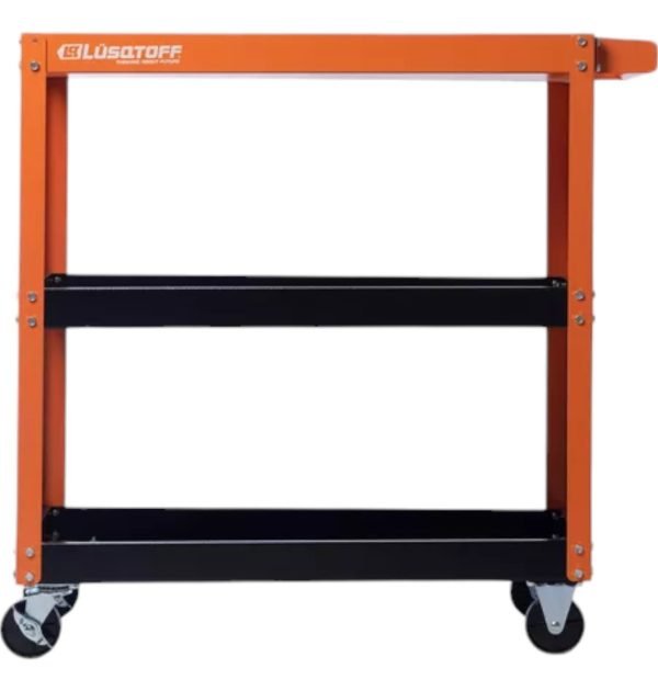 Mesa Trabajo Porta Herramientas Mecánico Lusqtoff 3 Estantes