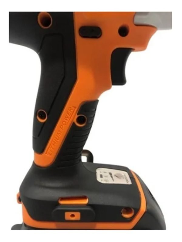 Llave De Impacto Inalambrica Bateria Lusqtoff 1/2 PuLG 500nm Color Naranja Frecuencia 50 Hz - Image 3