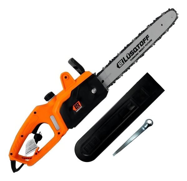 Electrosierra Motosierra Lusqtoff 2000w Espada 40cm Esl200-8 Color Anaranjado - Image 5