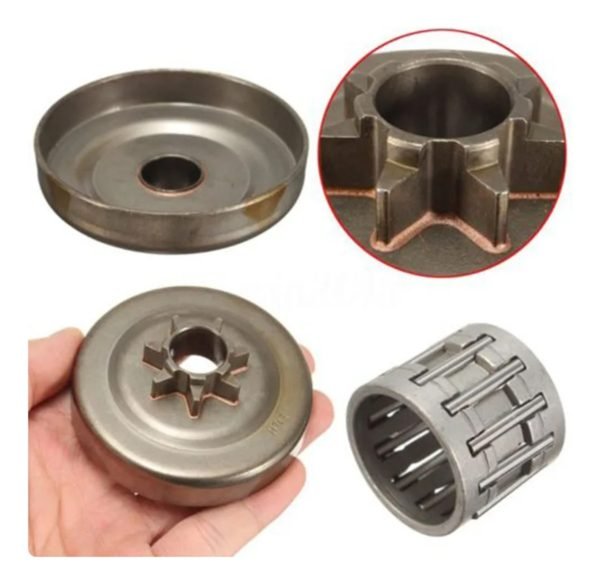 Piñón Con Campana De Embrague Para Motosierras Chinas 52cc