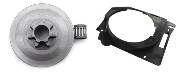 Cubrevolante Motosierra + Campana Embrague 45/52cc
