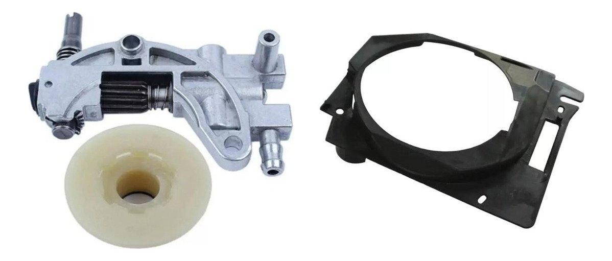 Cubrevolante Motosierra + Bomba Aceite 45/52cc