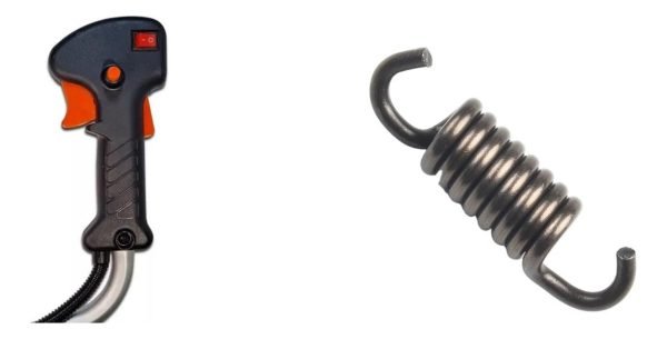 Acelerador Desmalezadora + Resorte Embrague Durable Y Precis