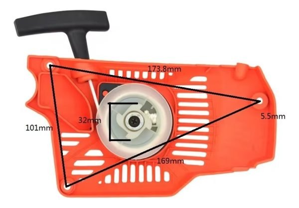 Sistema De Arranque Para Motosierras Chinas De 38cc - Image 2