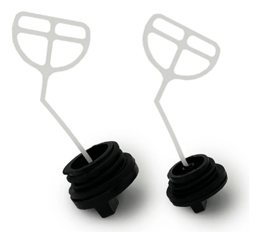 Kit Tapónes Para Tanque De Aceite Y Nafta Motosierra Garden