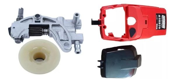 Bomba Aceite + Tapa Motor 45/52/58cc Motosierra
