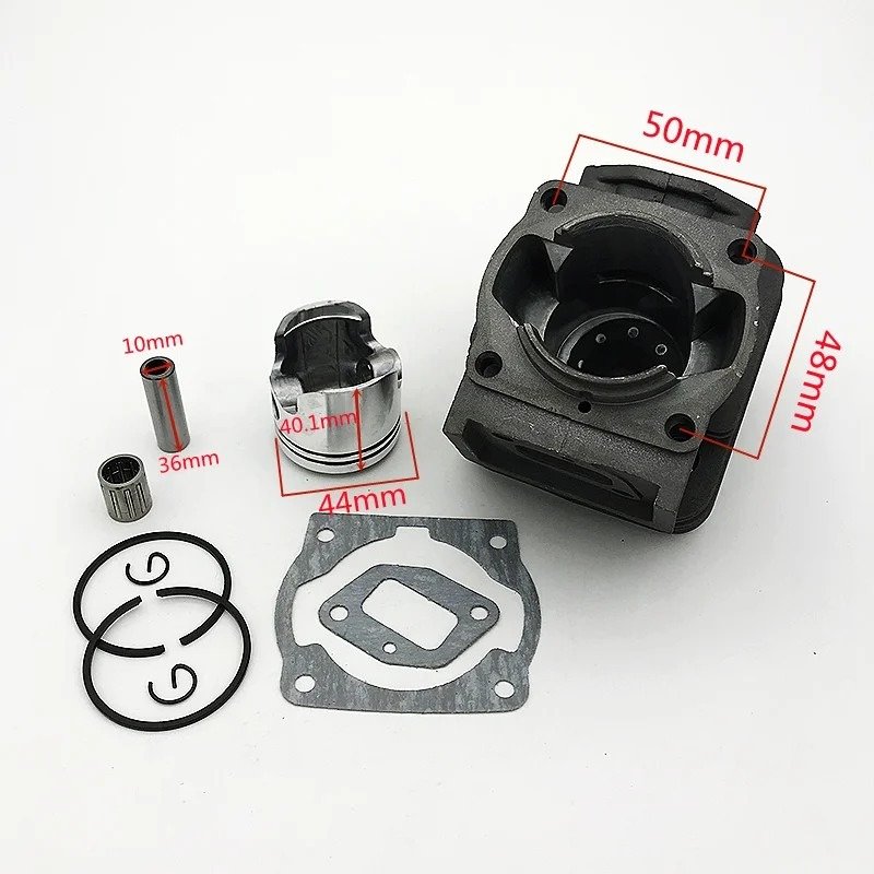 Cilindro Piston Aros Junta Desmalezadoras 52cc Chinas Pda - Image 2