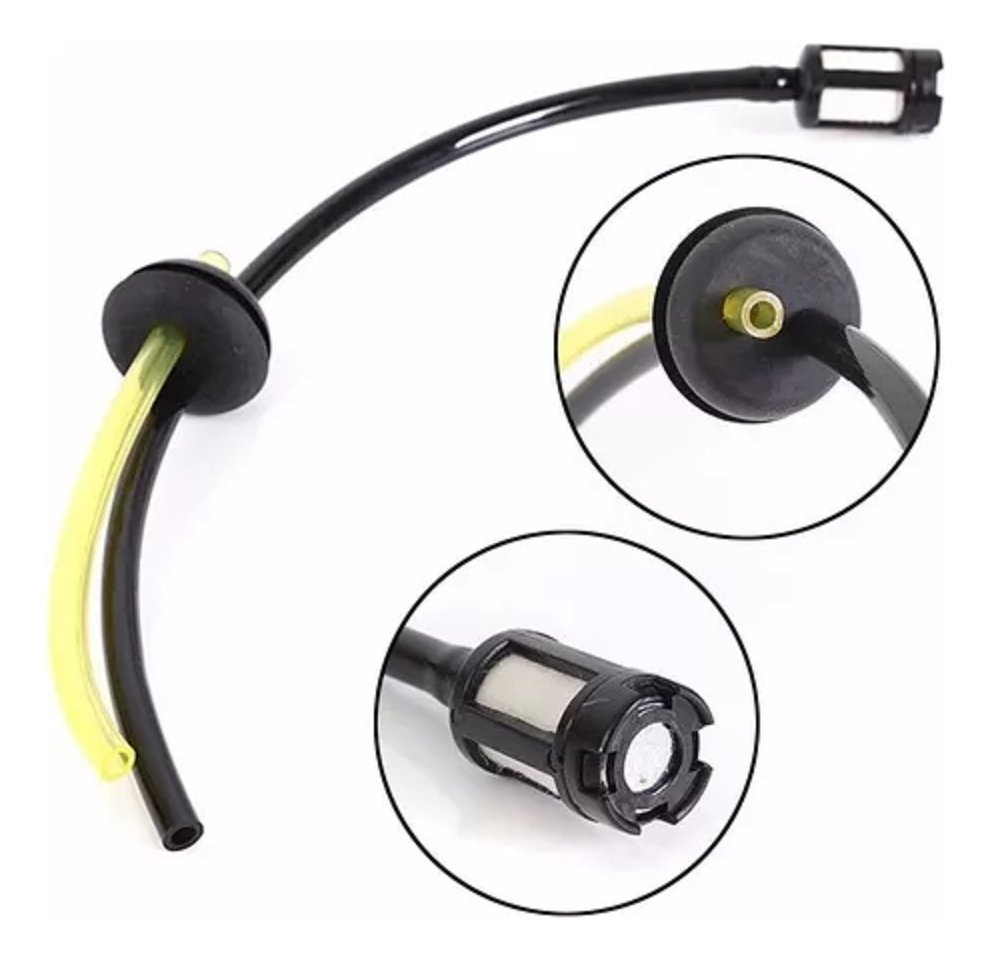 Manguera De Combustible Desmalezador + Filtro + Tapón X10 - Image 3