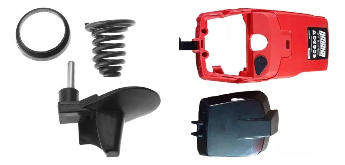 Resorte Cónico Y Tope + Tapa Motor 45/52/58cc