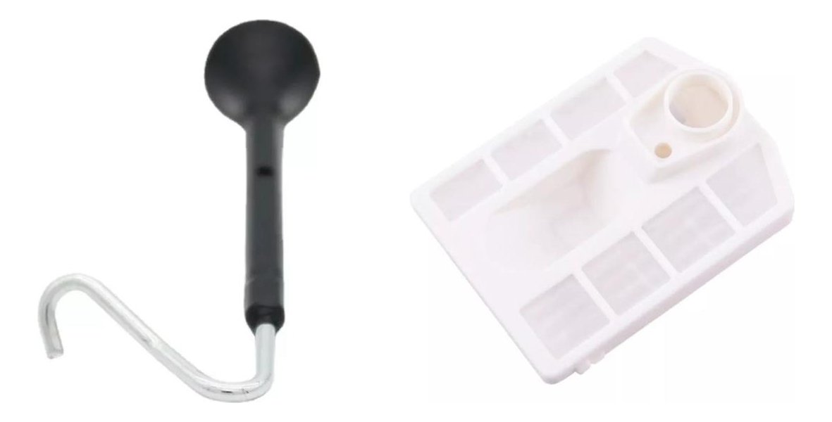 Cebador Perilla + Filtro Aire 45/52cc Motosierra