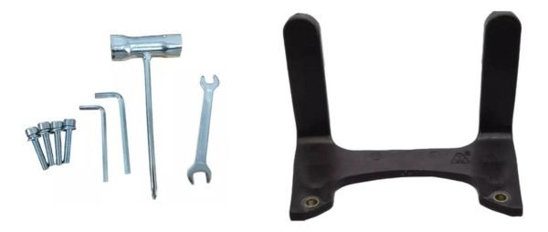 Kit Herramientas Desma 52cc Y Soporte Tanque