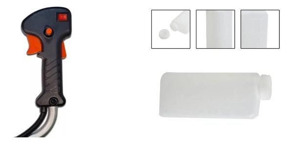 Acelerador Desmalezadora + Tacho Mezcla Resistente Y Seguro