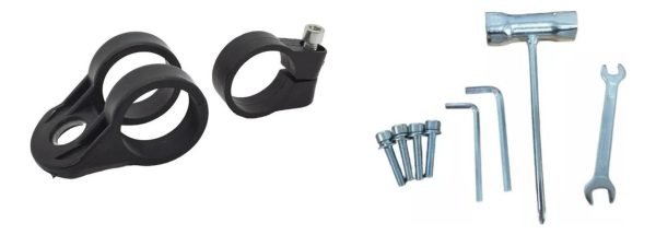 Soporte Arnes Desmaleza Y Kit Herramientas 52