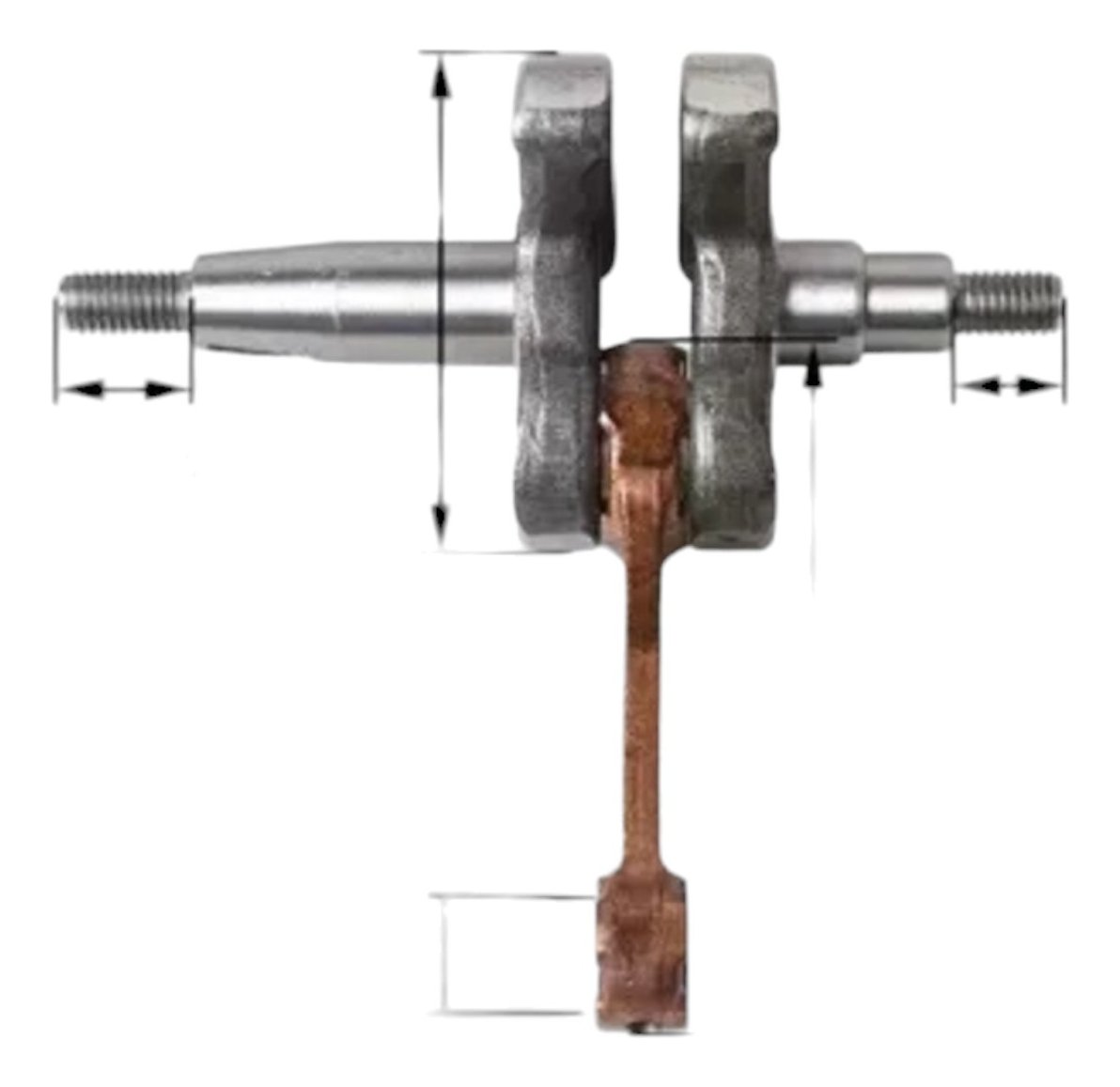 Cigueñal Carter Armado Motoguadaña Desmalezadora 52 Cc - Image 2