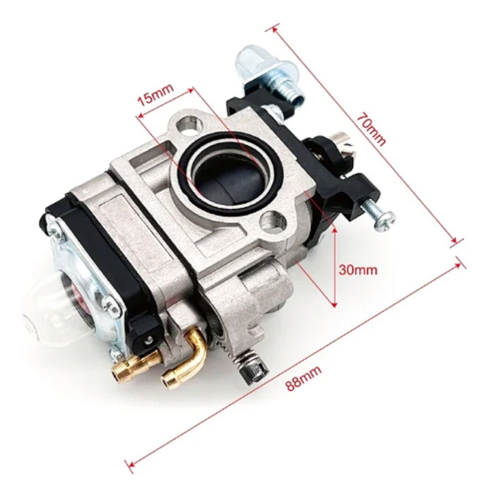 Carburador Desmalezadora 52cc Gamma Chinas + Brida Carburado - Image 3