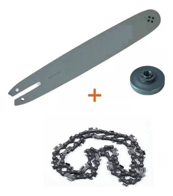 Kit De Espada Cadena Piñón C/ Aro Motosierras Chinas 20'' - Image 2