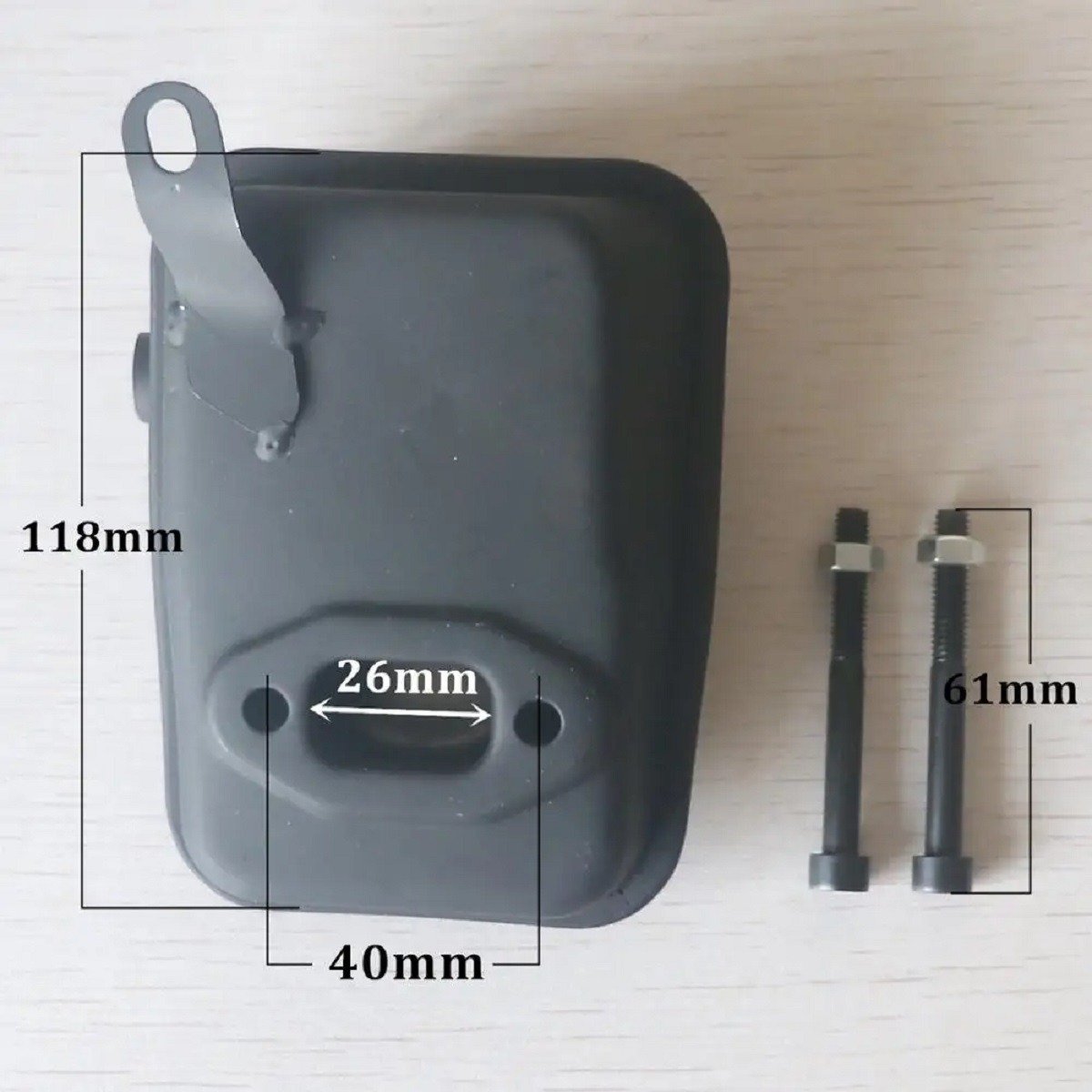 Escape Silenciador Desmalezadoras 43 / 52 Cc Chinas Niwa Etc - Image 2