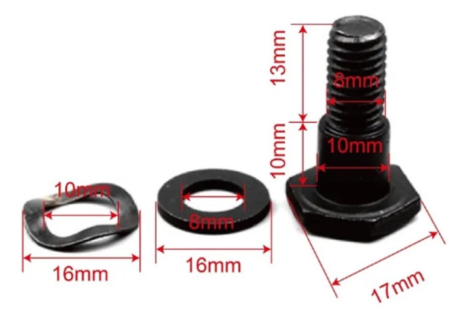 Juego Tornillos Embrague Para Desmalezadoras 33/43/52cc X3 - Image 10