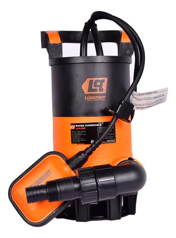 Lüsqtoff Llp-250 Naranja Y Negro 220v De Desagote 250w