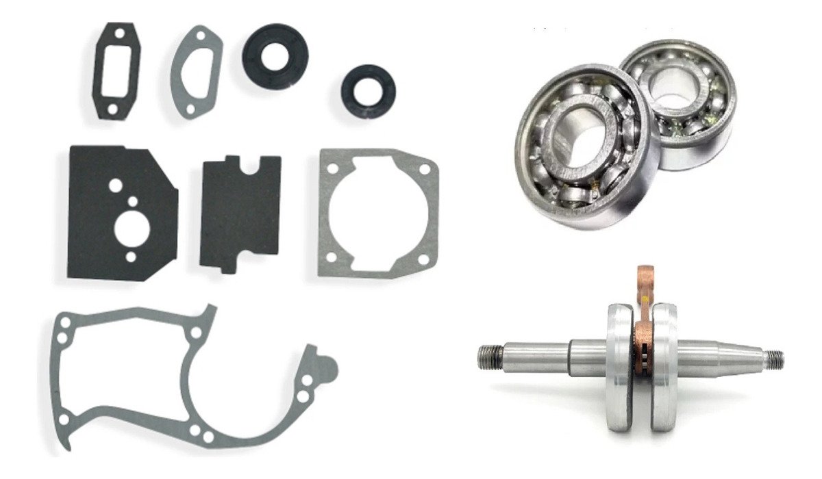 Kit Juntas Para Motosierras Con Retenes Y Cigueñal 52cc