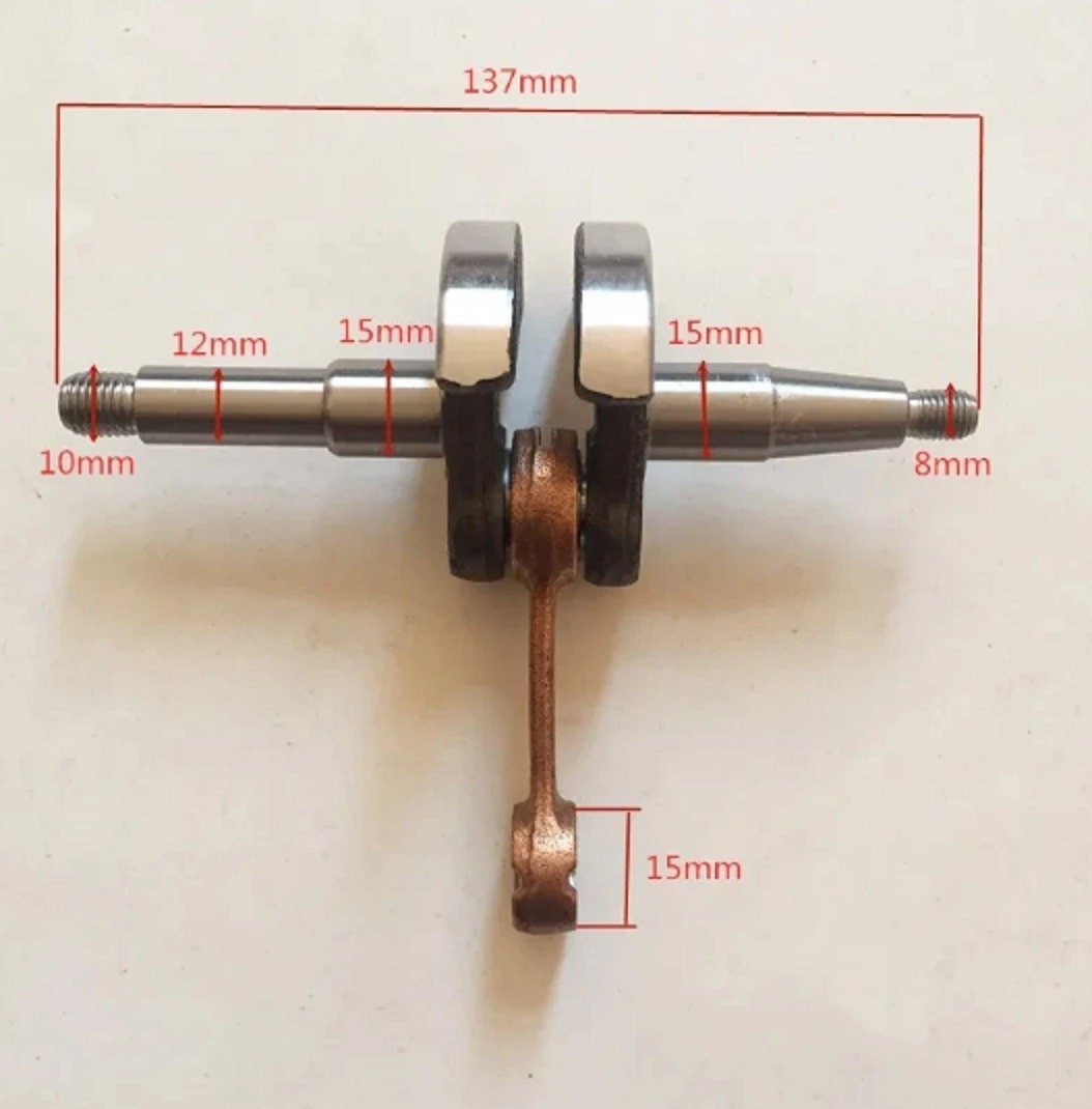 Kit Juntas Para Motosierras Con Retenes Y Cigueñal 52cc - Image 2